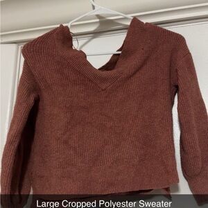 Rust Brown Women's Sweater